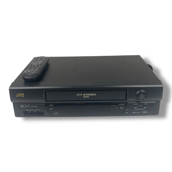 JVC VCR HR-A591U Pro-Cision 19U 4 Head Hifi Stereo VHS VCR - W/Remote Tested - Picture 1 of 7